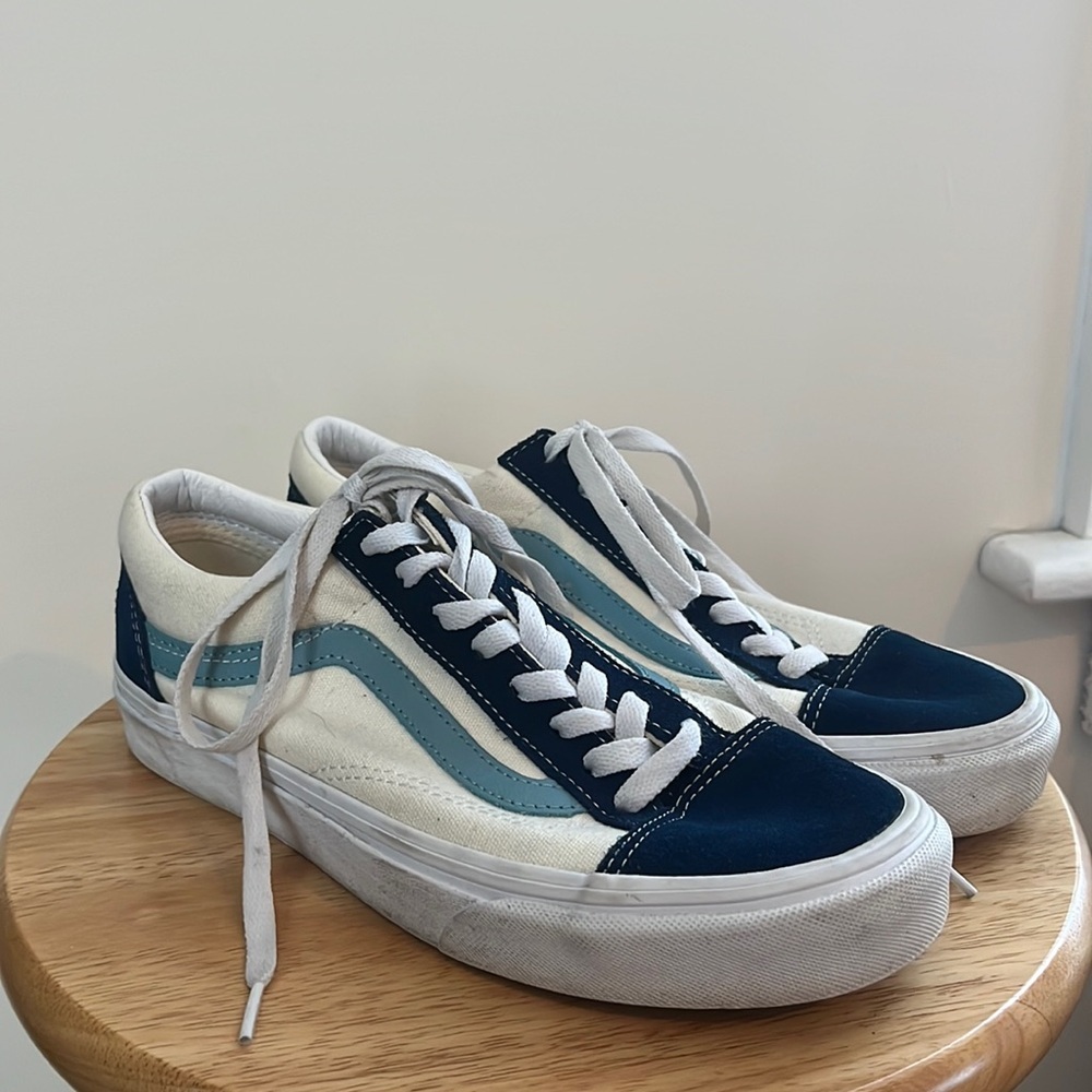 Vans Style 36 Retro Sport Gibraltar Sea Skate Casual‎ Men 8 Women’s 9.5 Blue